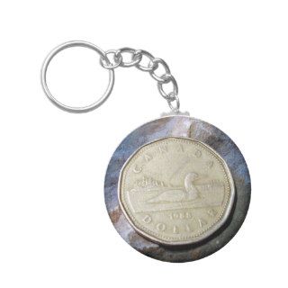 1988 Canadian Loonie Key Chain