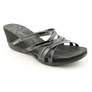 DKNY Women's 'Heloise' Faux Leather Sandals (Size 6) DKNY Sandals