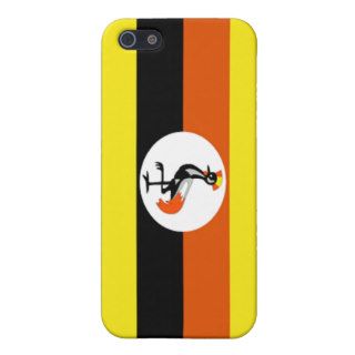 Uganda flag case for iPhone 5