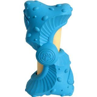 Ruffhides Refillable Chews with Beehide Classic Size in Blue  Pet Chew Toys 