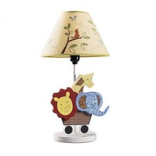 40w Contemporary Table Light with Fabric Shade and Cartoon Animal Lampstand   Indoor Figurine Lamps  
