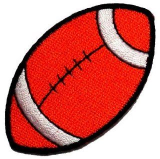American Football Ball DIY Applique Embroidered Sew Iron on Patch