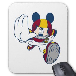 Mickey & Friends Mickey Mouse Football Star Mousepads
