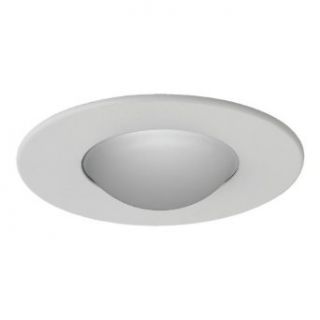 Sea Gull Lighting 11092AT 15 4 Inch Shower Recessed Light Trim, White   Recessed Light Fixtures  