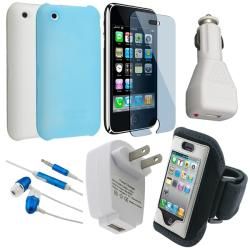 7 piece Combo Kit for Apple iPhone 3G/ 3GS Cases & Holders