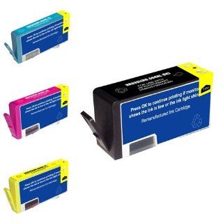 4 Packs Black Cyan Magenta Yellow G&G Ink Cartridge Compatible with HP No.564XL CN684WN Electronics