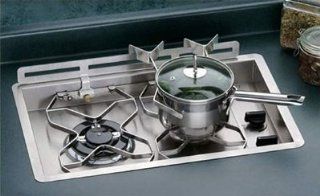Dickinson Marine 00 2BP Two Burner Propane Drop In Cooktop  Camping Stove Grills  Sports & Outdoors