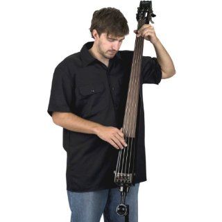 Dean Pace Bass 4 String Electric Upright Bass with Case   Classic Black Musical Instruments