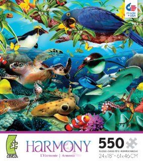 Harmony 550 Piece Puzzle   Saltwater By Howard Robinson Toys & Games