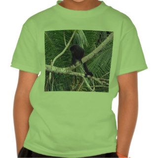 Howler Monkey and Baby Monkey in Costa Rica Jungle T shirts