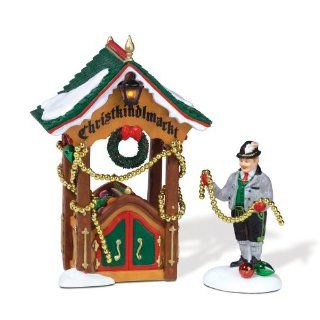 Department 56 Alpine Village Christmas Market Ornament Booth   Holiday Figurines