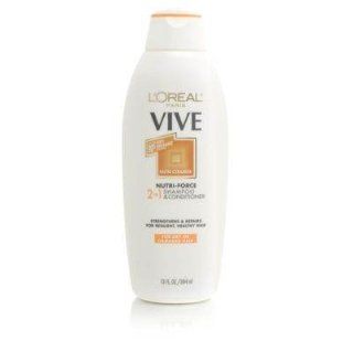 L'Oreal Vive Nutri Force Shampoo for Dry / Damaged Hair Types ~ 13oz (Quantity 1)  Loreal Hair Products  Beauty