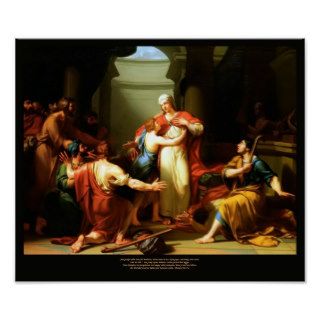 Joseph Reveals Himself Jean Charles Tardieu 1788 Poster