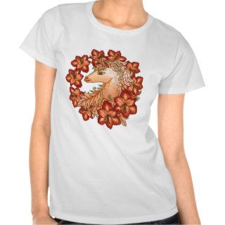 Unicorn and Amaryllis T Shirt