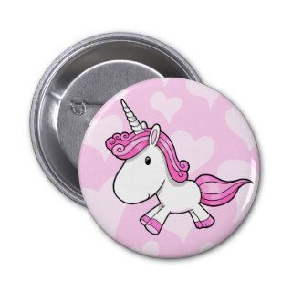 Cute Baby Unicorn  Button