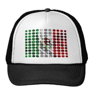 MEXICO FLAG DOTS PRODUCTS HAT