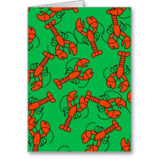 Lobster Wallpaper Cards