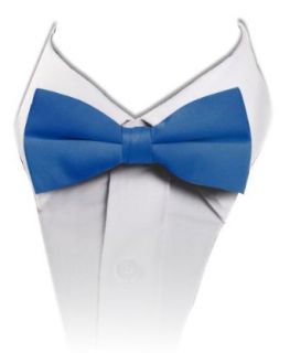 Solid banded Bowtie, Navy at  Mens Clothing store