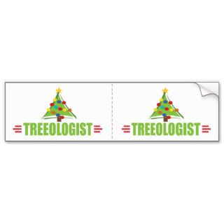 Funny Christmas Tree Lover Bumper Sticker