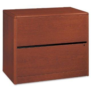 HON10762JJ Hon 10700 Series Two Drawer Lateral File, 36W X 20D X 29 1/2H, Henna Cherry  Lateral File Cabinets 