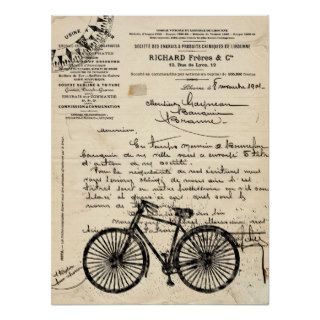 Vintage French Bicycle Poster
