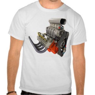 V8 engine tshirt