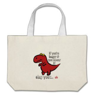 Dinosaur Can't Clap Joke Bags