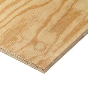 19/32 in. x 4 ft. x 8 ft. Rtd Sheathing Syp 166081