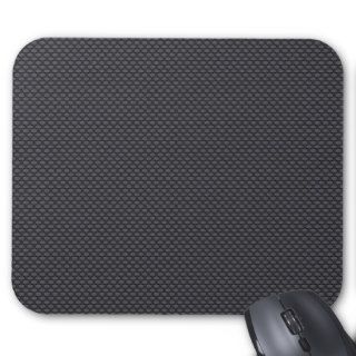 Black carbon fiber mousepads