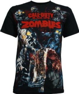 Call of Duty Black Ops Zombies Men's T Shirt Clothing