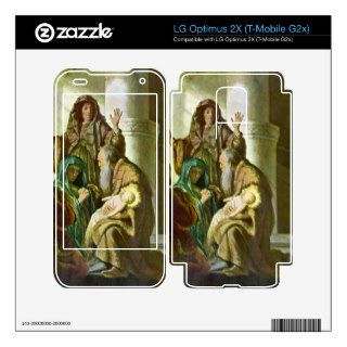 Hannah and Simeon in the temple by Rembrandt Skins For LG Optimus 2X