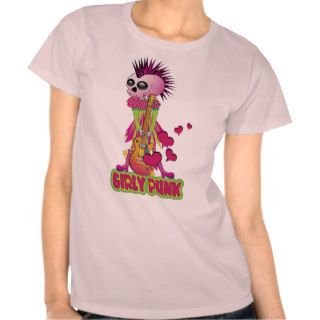 Girly Punk Rocker Tee Shirts