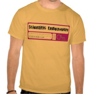 Scientific Endeavours Tshirts