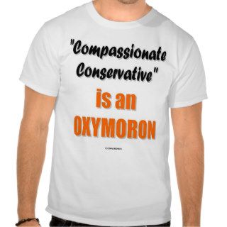 Republican Oxymoron Tshirts