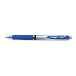 uni ball Products   uni ball   Signo Gel RT Roller Ball Retractable Gel Pen, Blue Ink, Medium, Dozen   Sold As 1 Dozen   Combines the performance of a ballpoint with the glide of a roller ball.   Acid free gel ink.   Retractable point.   Soft rubber grip.