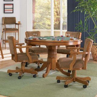 Oak Three In One Game Table   Coaster 100951   Dining Tables