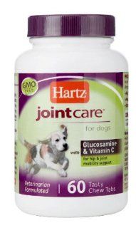 Joint Care for Dogs (Tasty Chew Tabs 60 count)  Pet Bone And Joint Supplements 