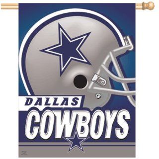 Dallas Cowboys NFL Vertical Flag (27""x37"")  Sports Related Merchandise  Sports & Outdoors