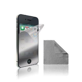 JUJEO 575 Screen Protector for Apple iPhone 4/4S Mirror Screen Back and Front   Retail Packaging   Clear Cell Phones & Accessories