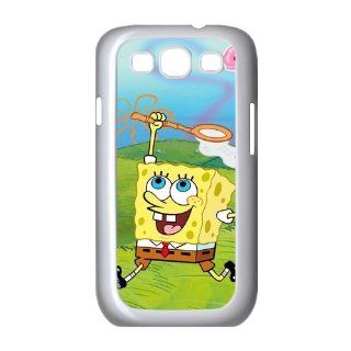 Cartoon Spongebob Samsung Galaxy S3 I9300 Case Fancy Colorful Samsung Galaxy S3 I9300 Case Cell Phones & Accessories