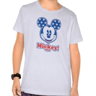 Patriotic Mickey Mouse 4 T Shirts