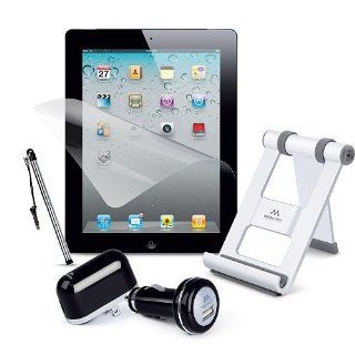 Essentials Kit   Fits; iPad 1 & 2  Touch Screen Tablet Accessory Bundles  
