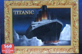 R.M.S. Titanic 560 Piece Puzzle Toys & Games