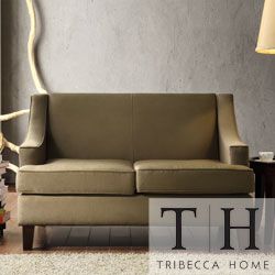 TRIBECCA HOME Winslow Concave Arm Modern Sofa Tribecca Home Sofas & Loveseats