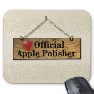 Apple Polisher Mouse Pads