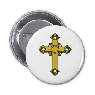 Kirishitan Cross embossed Buttons