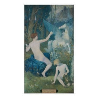 Fantasy by Pierre Puvis de Chavannes Posters