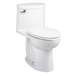 American Standard Cadet 3 Ovation 1 Piece 1.28 GPF High Efficiency Elongated Toilet in White 2768.128.020
