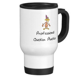 Funny Professional Chicken Plucker Mug