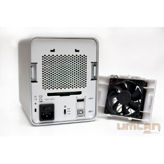 ICY DOCK ICYCube MB561US 4S 1 4 Bay eSATA(PM) + USB Hot Swap External 3.5" SATA HDD Enclosure   White Electronics